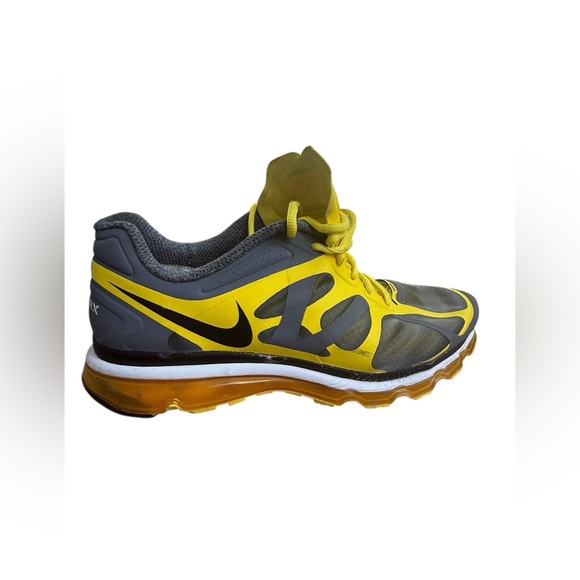 Nike Air Max 2012 Vibrant Yellow and Gray main image 9